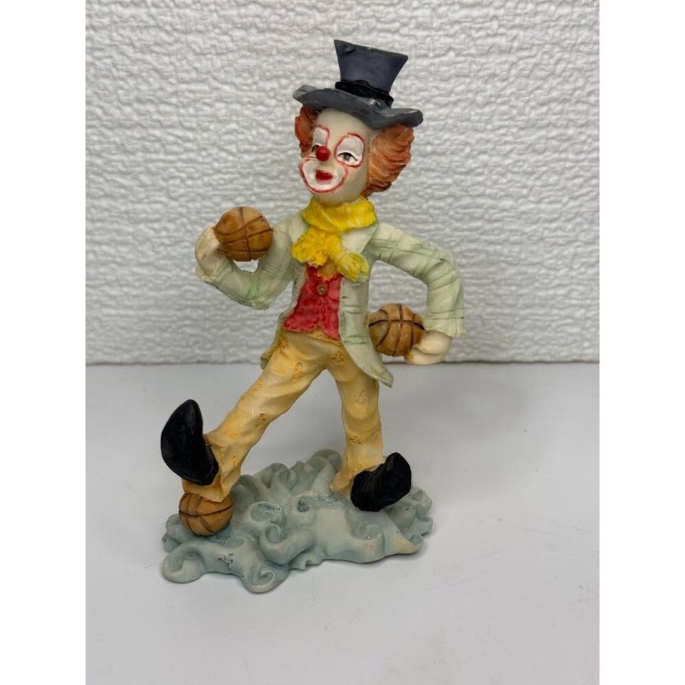Sitco Vintage Basketball Clown Ceramic Collectible